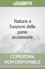 Natura e funzioni delle pene accessorie