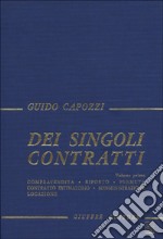 Dei singoli contratti (1) libro