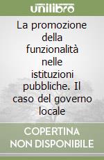 La promozione della funzionalità nelle istituzioni pubbliche. Il caso del governo locale