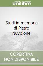 Studi in memoria di Pietro Nuvolone (1) libro