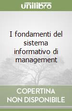 I fondamenti del sistema informativo di management