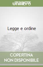 Legge e ordine libro