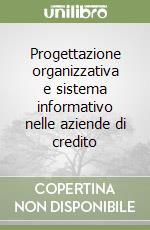 Progettazione organizzativa e sistema informativo nelle aziende di credito libro