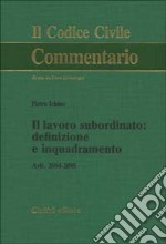 Il lavoro subordinato: definizione e inquadramento libro