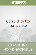 Corso di diritto comparato