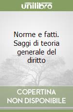 Norme e fatti. Saggi di teoria generale del diritto libro