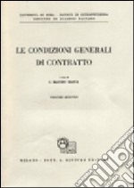 Le condizioni generali di contratto (2) libro