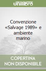 Convenzione «Salvage 1989» e ambiente marino libro