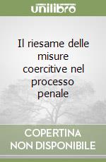 Il riesame delle misure coercitive nel processo penale libro