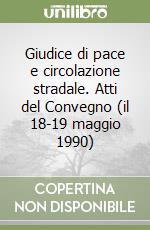 Giudice di pace e circolazione stradale. Atti del Convegno (il 18-19 maggio 1990) libro