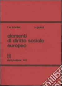 Elementi di diritto sociale europeo libro