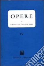 Opere. Vol. 4 libro