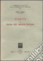 Scritti di storia del diritto italiano