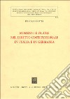 Momenti e figure nel diritto costituzionale in Italia e in Germania libro