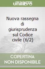 Nuova rassegna di giurisprudenza sul Codice civile (6/2) libro
