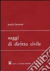 Saggi di diritto civile libro