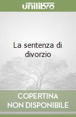 La sentenza di divorzio