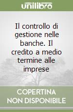 Il controllo di gestione nelle banche. Il credito a medio termine alle imprese libro