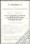 La cultura delle riviste giuridiche siciliane dell'Ottocento libro