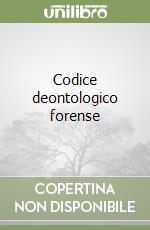 Codice deontologico forense libro
