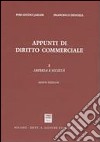 Appunti di diritto commerciale (1) libro