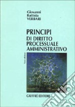 Principi di diritto processuale amministrativo libro