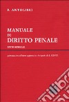 Manuale di diritto penale. Parte generale libro