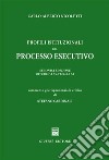 Profili istituzionali del processo esecutivo libro