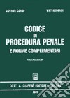 Codice di procedura penale e norme complementari. Aggiornato al 31 agosto 2001 libro