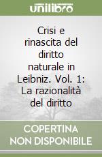 Crisi e rinascita del diritto naturale in Leibniz. Vol. 1: La razionalità del diritto