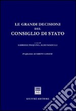 Le grandi decisioni del Consiglio di Stato libro