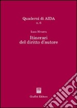 Itinerari del diritto d'autore libro