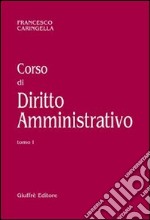 Corso di diritto amministrativo libro