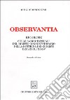 Observantia. Ricerche sulle radici «fattuali» del diritto consuetudinario nella dottrina di giuristi dei secoli XII-XV libro