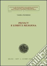 Privacy e libertà religiosa