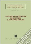Rapporto di convivenza more uxorio e autonomia privata libro di Spadafora Antonio