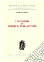 I presidenti di assemblea parlamentare