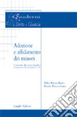 Adozione e affidamento dei minori. Commento alla nuova disciplina (L. 28 marzo 2001, n. 149 e DL 24 aprile 2001, n. 150) libro