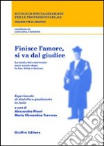 Finisce l'amore, si va dal giudice. La tutela del convivente more uxorio dopo la fine della relazione. Esperimento di dialettica giudiziaria in aula libro