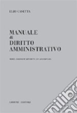 Manuale di diritto amministrativo libro