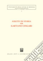 Scritti di storia per Gaetano Cingari