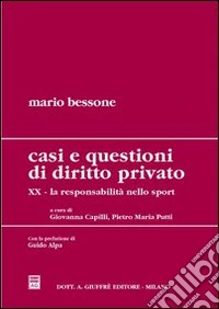Casi e questioni di diritto privato (20) libro