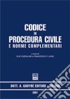 Codice di procedura civile e norme complementari. Aggiornato al 1º luglio 2001 libro