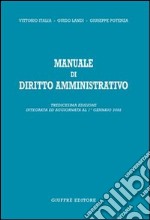 Manuale di diritto amministrativo libro