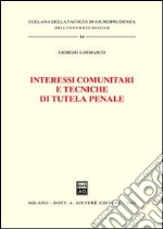 Interessi comunitari e tecniche di tutela penale