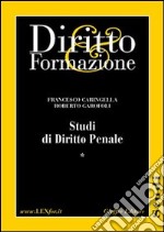 Studi di diritto penale. Per la preparazione ai concorsi pubblici e l'aggiornamento professionale libro