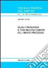 Equa riparazione e ragionevole durata del giusto processo libro