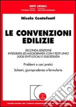 Le convenzioni edilizie libro