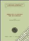 Diritto e filosofia nel XIX secolo. Atti del Seminario di studi (Università di Modena, 24 marzo 2000) libro