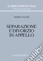 Separazione e divorzio in appello